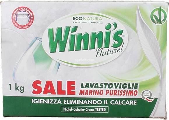 Sůl do myčky Winnis 1kg | Čistící a mycí prostředky - Příp. do myček na nádobí - Mycí prostředky Sůl do myčky Winnis 1kg | Čistící a mycí prostředky - Příp. do myček na nádobí - Mycí prostředky